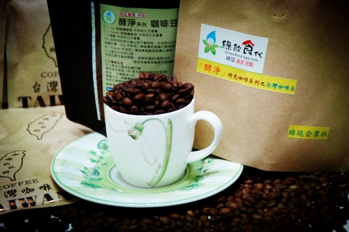 綠飲食代「酵淨」咖啡豆