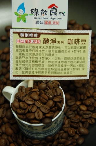 綠飲食代「酵淨」咖啡豆